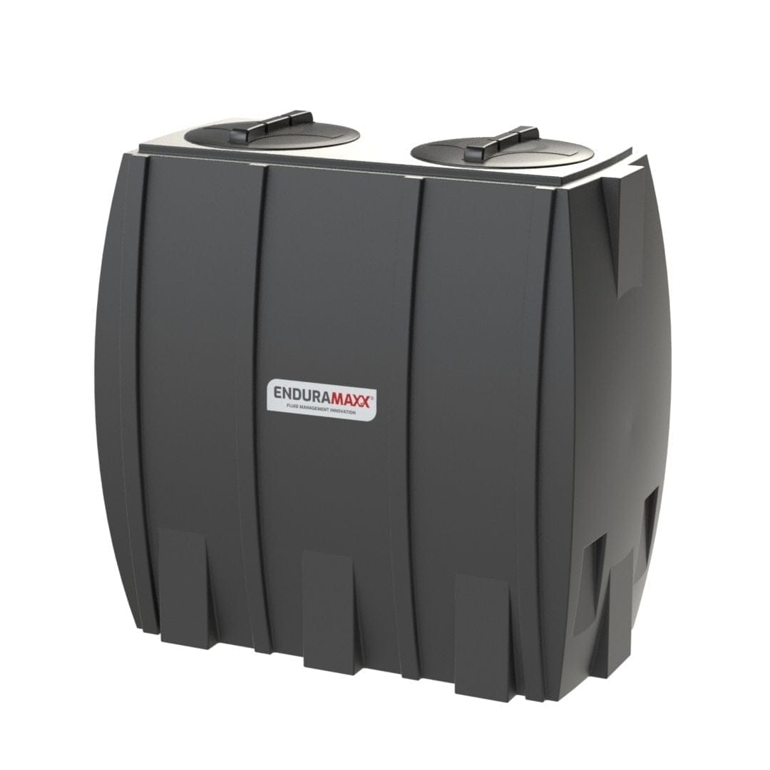 1000 Litre Rectangular Slimline Tank 2 Lids