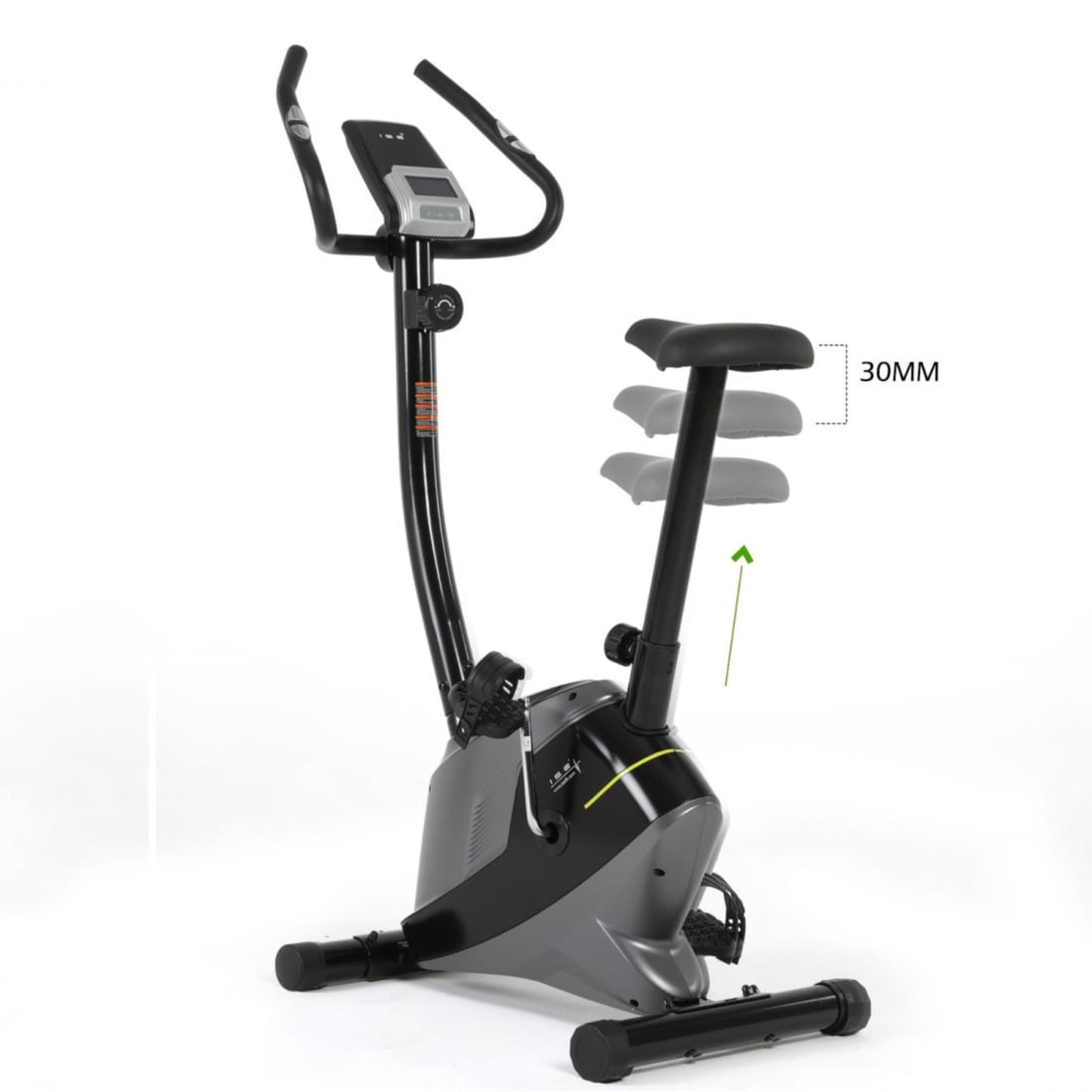 Manual Upright Exercise Bike with Adjustable Resistance