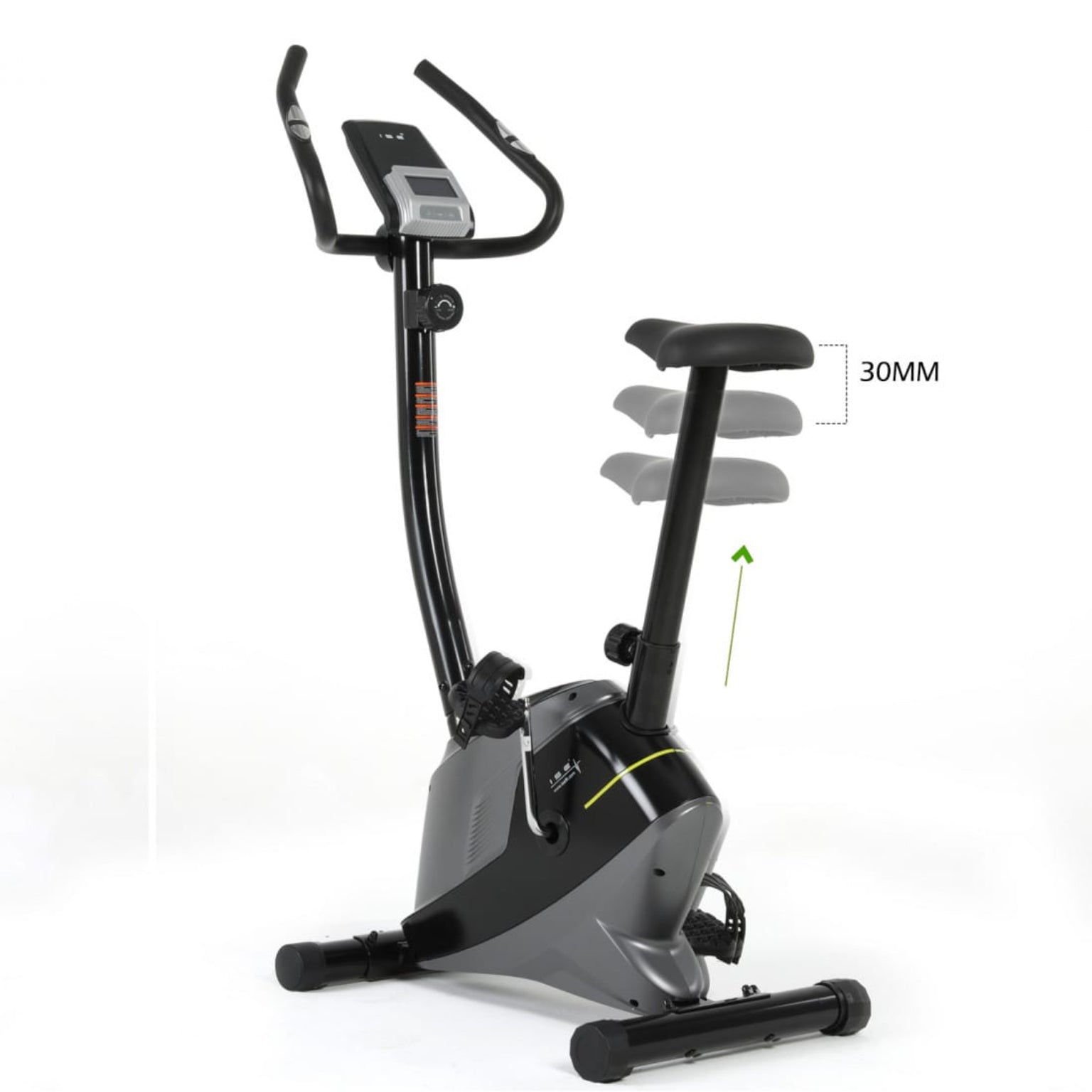 Manual Upright Exercise Bike with Adjustable Resistance