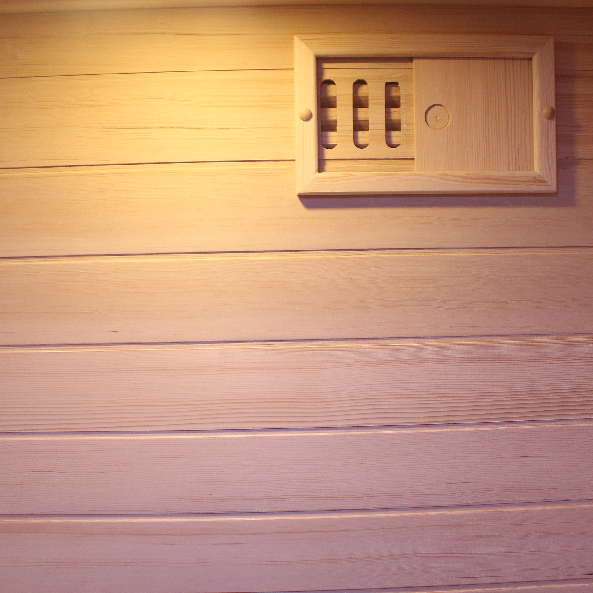 CenturaHeat 3 Person Traditional Steam Outdoor Sauna Room - top air vent