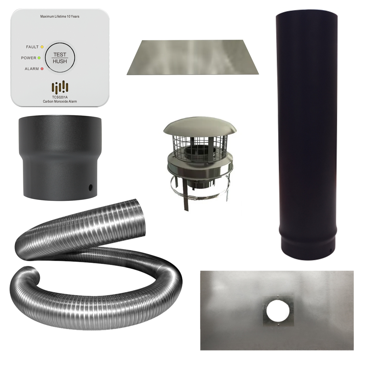 MI Fires Solway Large Wood Burning / Multifuel Ecodesign Stove