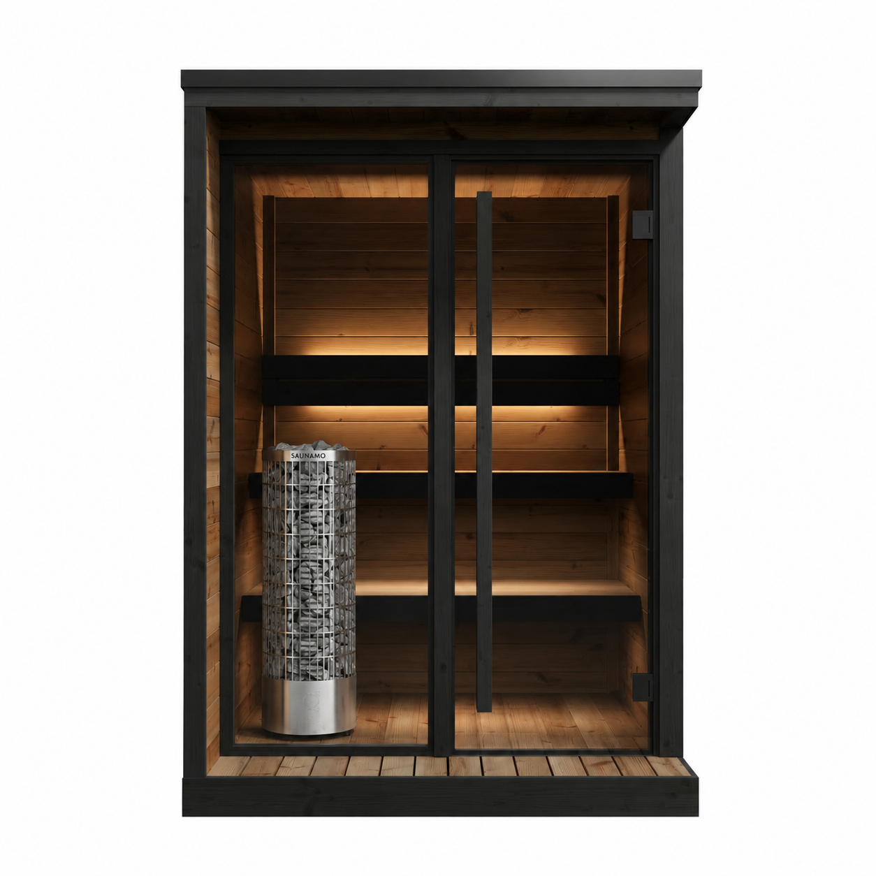 2-4 Person Hiki S Steam Garden Outdoor Sauna | Premium Thermowood