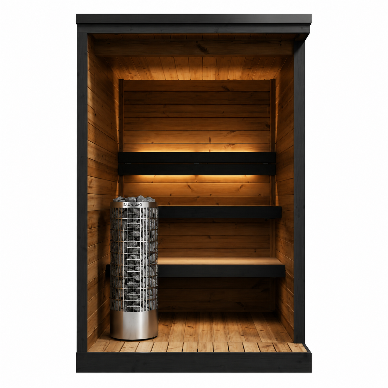 2-4 Person Hiki S Steam Garden Outdoor Sauna | Premium Thermowood