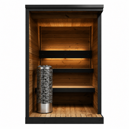 2-4 Person Hiki S Steam Garden Outdoor Sauna | Premium Thermowood