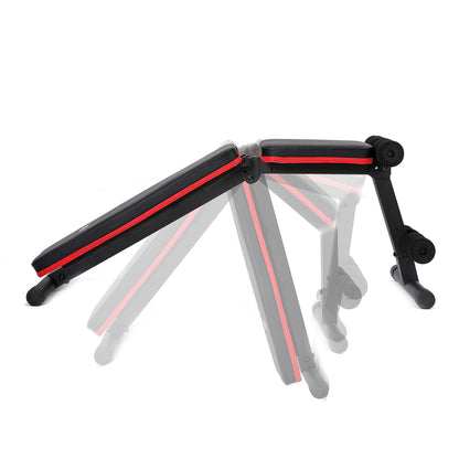 Multi-Position Folding Weight Bench for Home Workouts