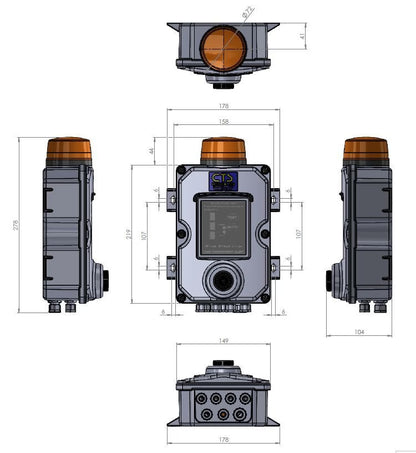 CTS Multi Compartment Tank Alarm 230V