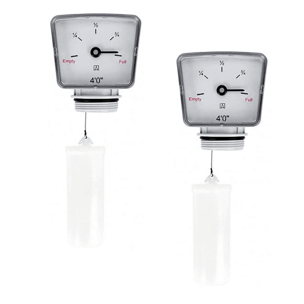 Dual Float Clock Gauge