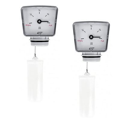 Dual Float Clock Gauge