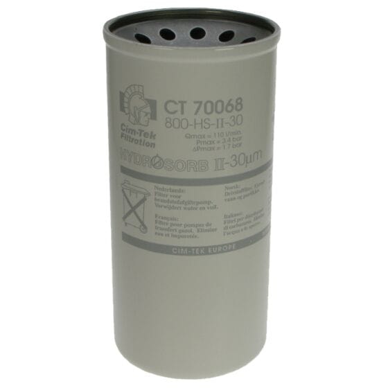 Cim Tek CT70068 Water &amp Particle Element 30 Micron