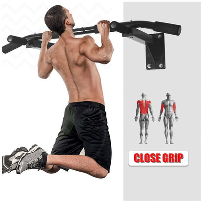 Wall Mounted Pull Up Bar for Upper Body Training