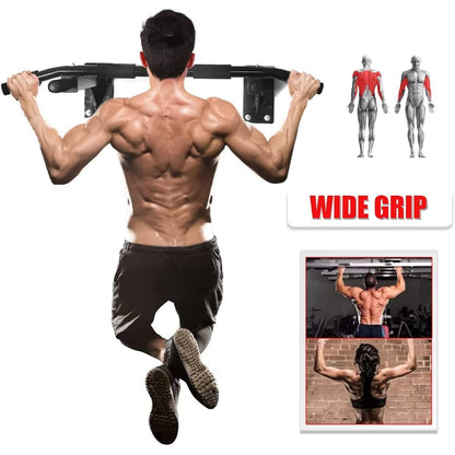 Wall Mounted Pull Up Bar for Upper Body Training