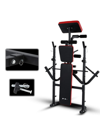 Adjustable Foldable Weight Bench for Full-Body Home Workouts