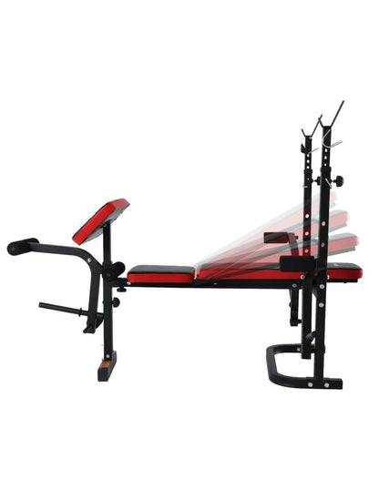 Adjustable Foldable Weight Bench for Full-Body Home Workouts