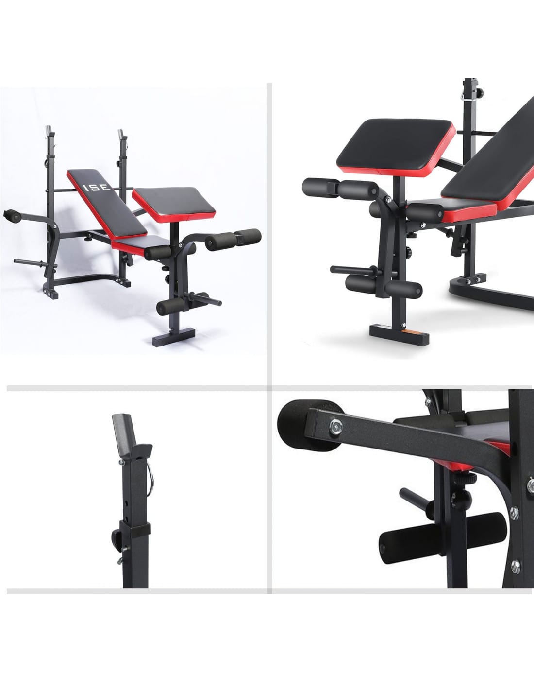 Adjustable Foldable Weight Bench for Full-Body Home Workouts