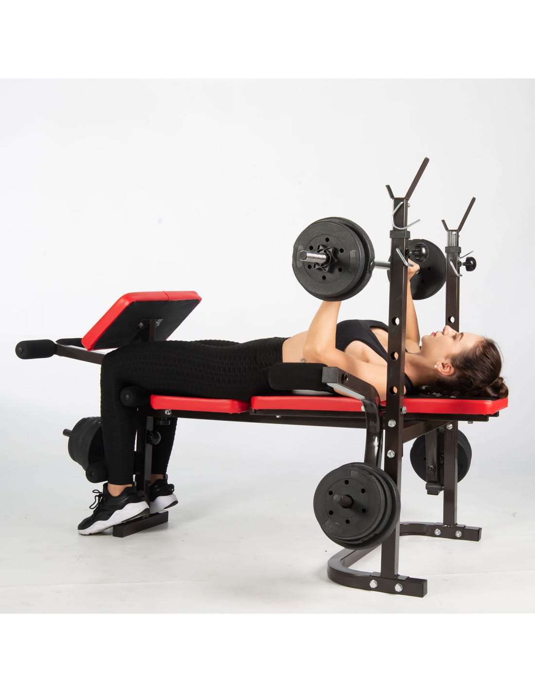 Adjustable Foldable Weight Bench for Full-Body Home Workouts