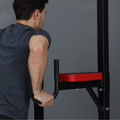 Person using a pull-up bar