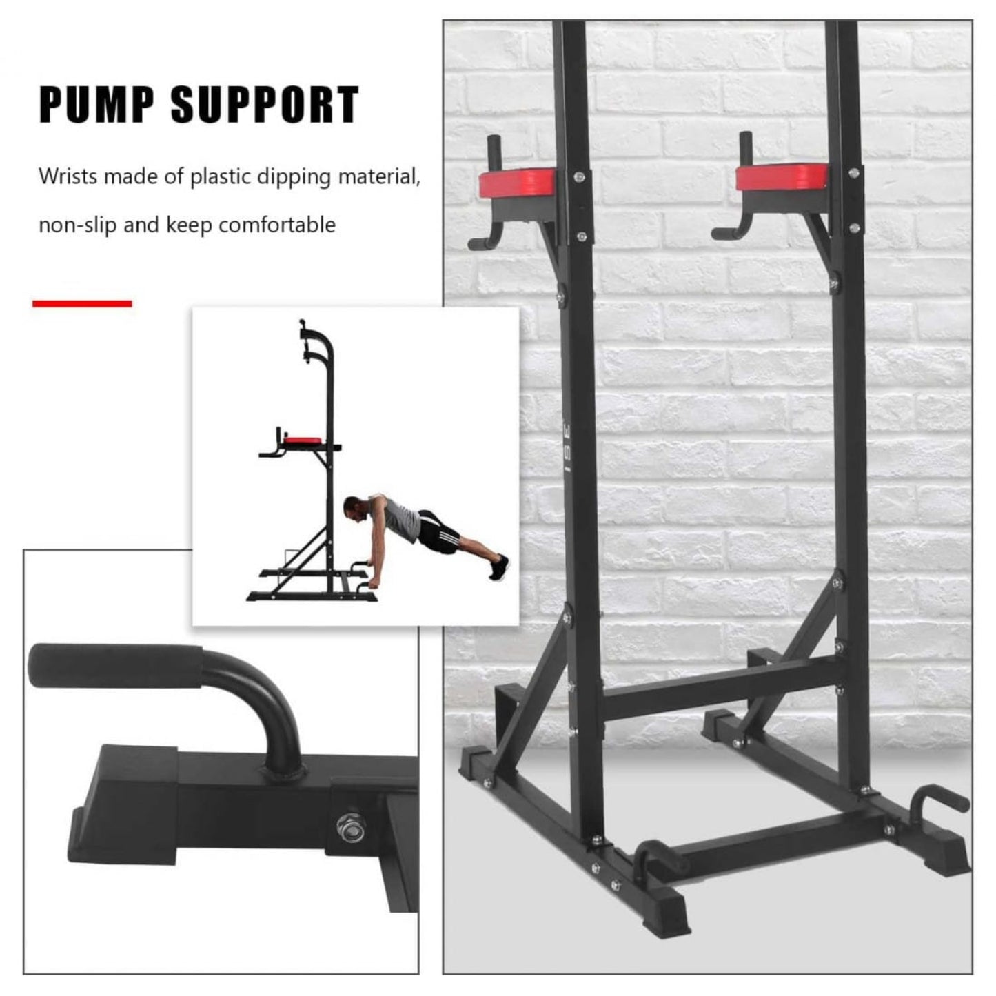 Multi Function Power Tower with Roman Chair Station
