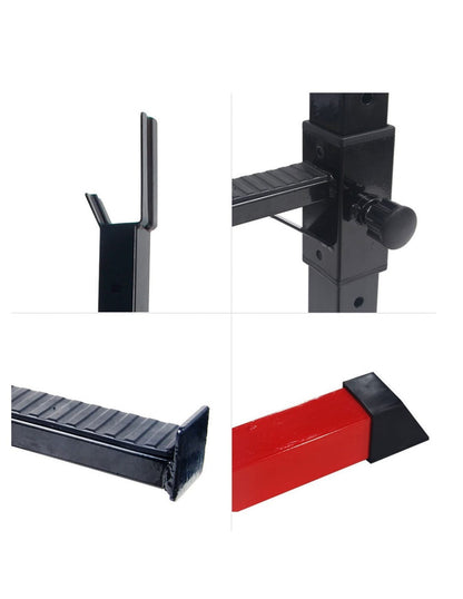 Adjustable Barbell Squat Rack for Home Strength Training