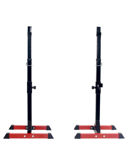 Adjustable Barbell Squat Rack for Home Strength Training