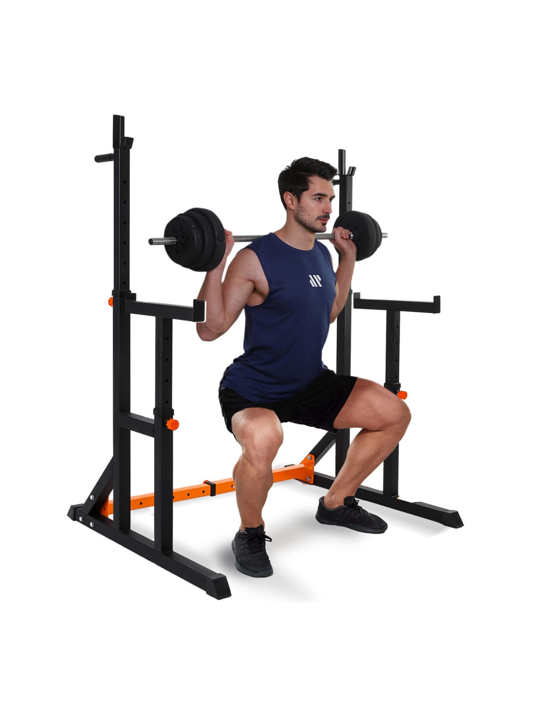 Heavy Duty Power Rack with Parallel Squat Bars