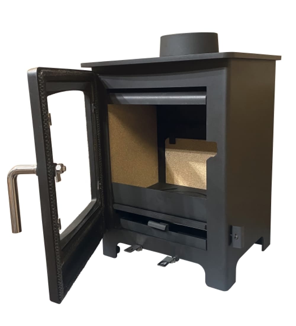 MI Fires Solway Medium Wood Burning / Multifuel Ecodesign Stove