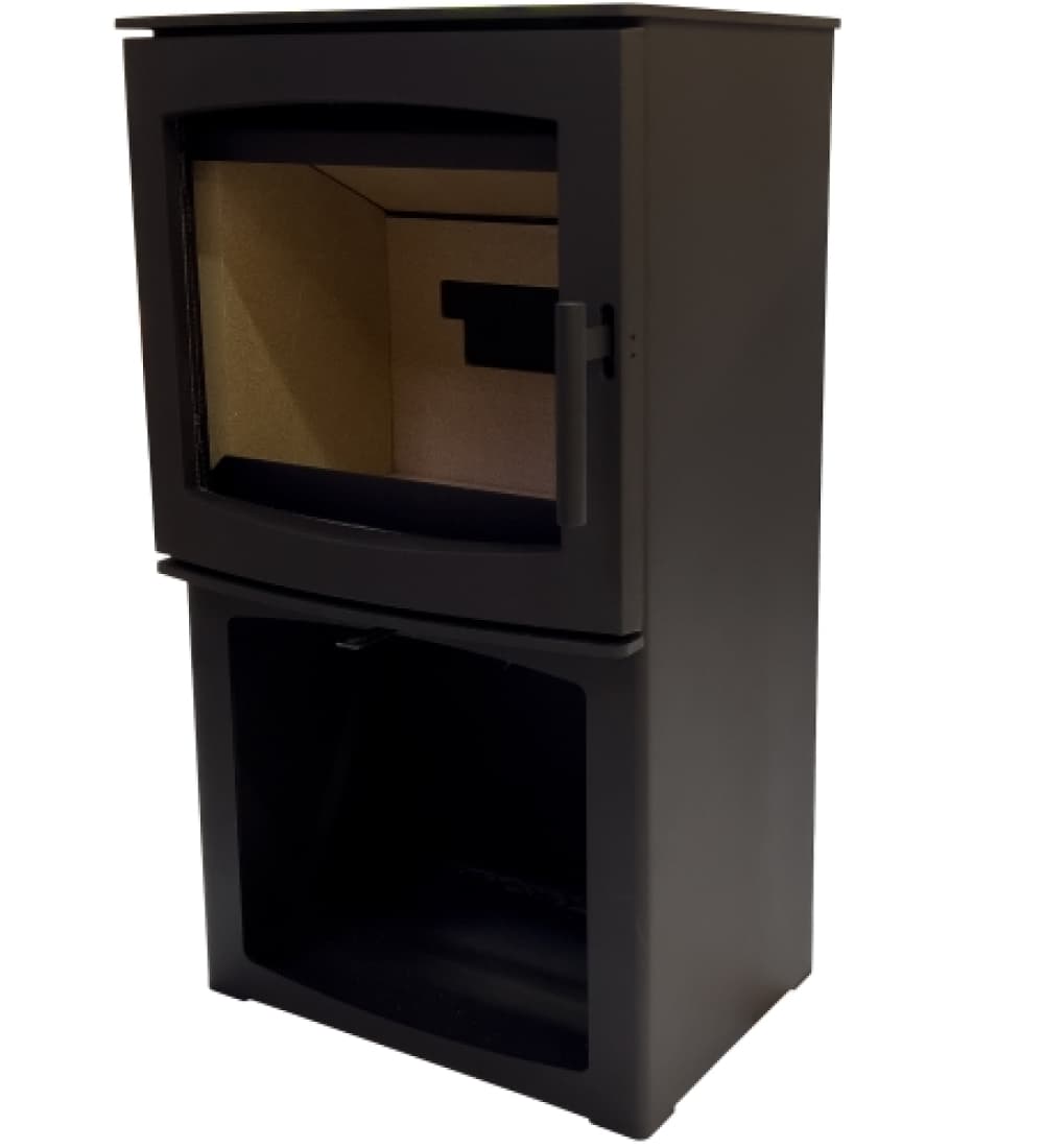 MI Fires Tinderbox Small Wood Burning Ecodesign Log Store Stove