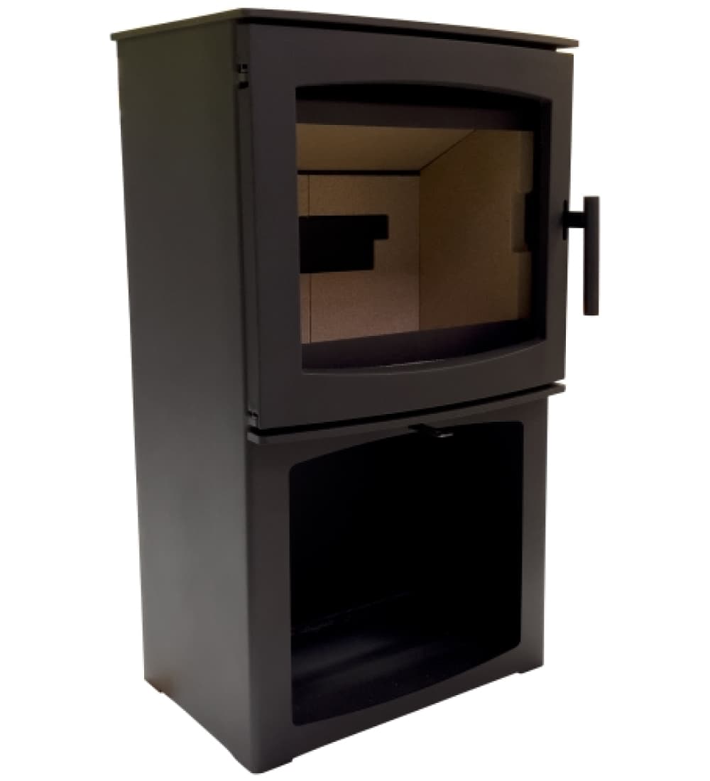 MI Fires Tinderbox Small Wood Burning Ecodesign Log Store Stove