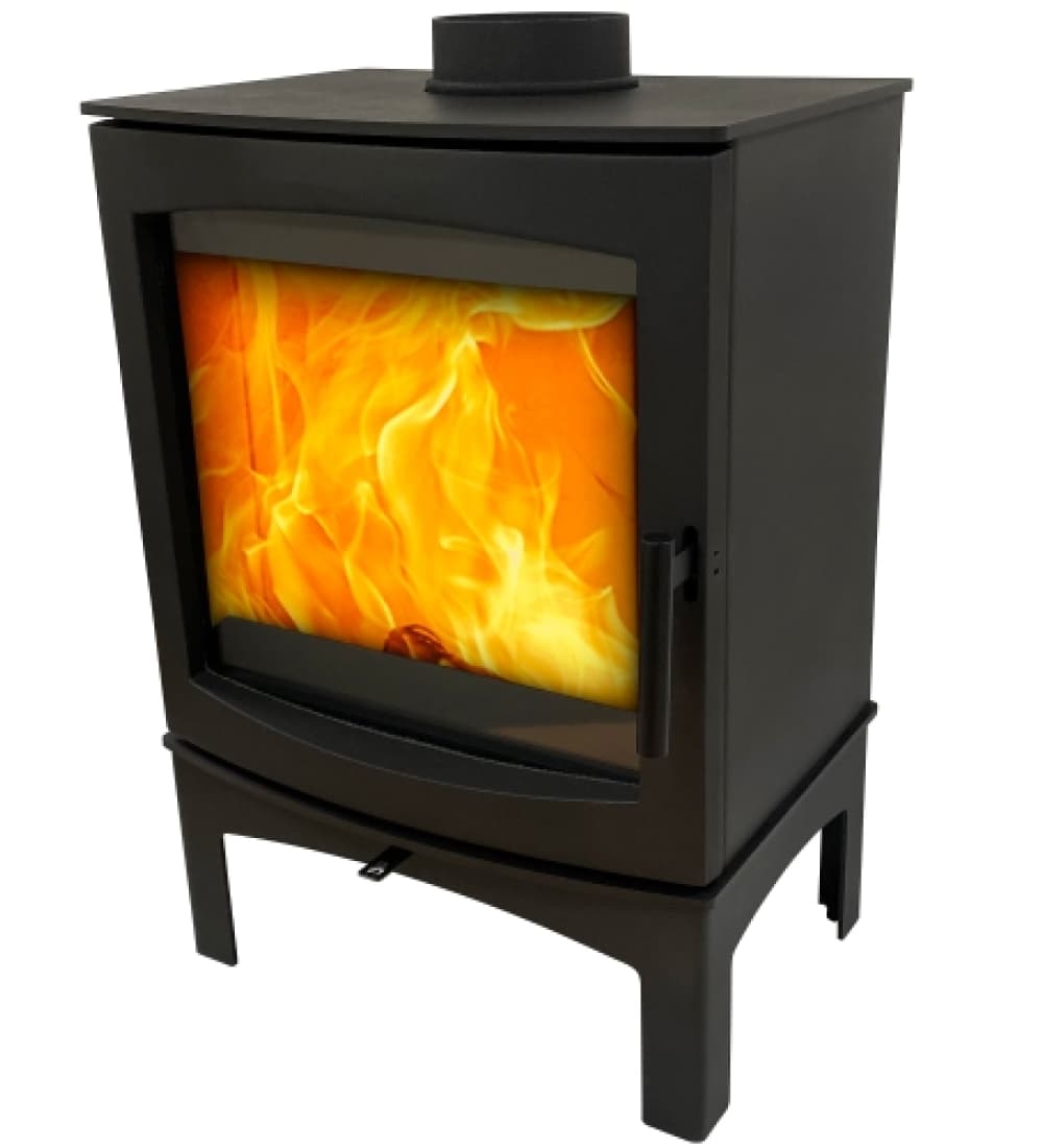 MI Fires Tinderbox Tall Wood Burning Ecodesign Stove