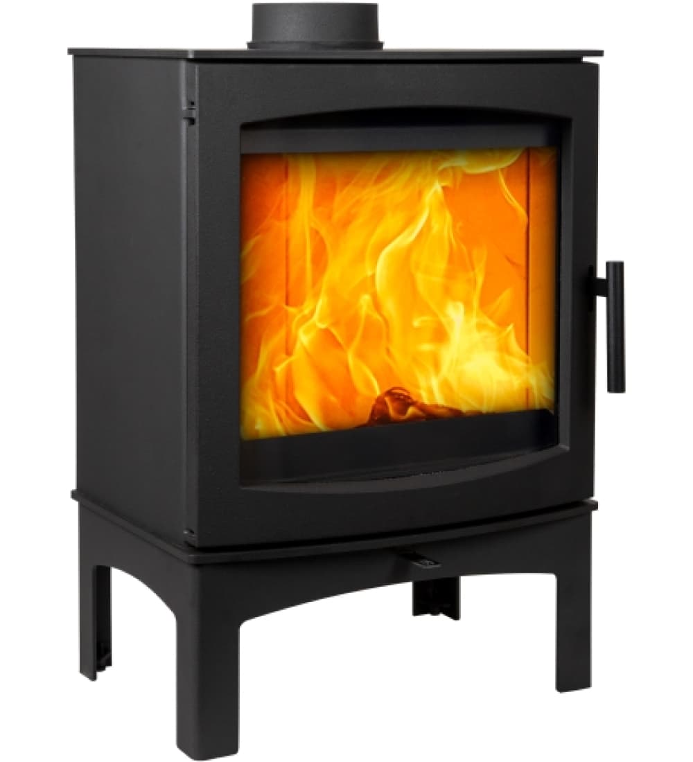 MI Fires Tinderbox Tall Wood Burning Ecodesign Stove