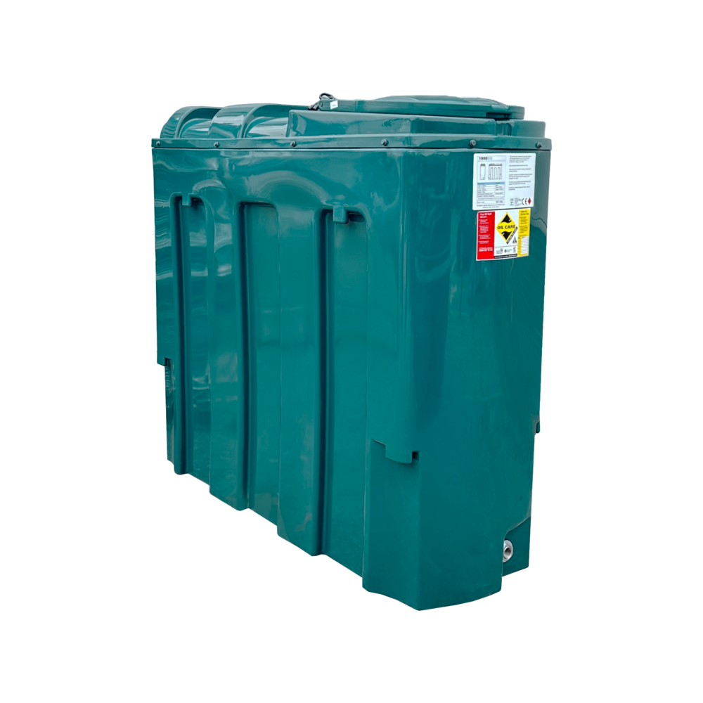 1000 Litre Slimline Plastic Bunded Oil Tank