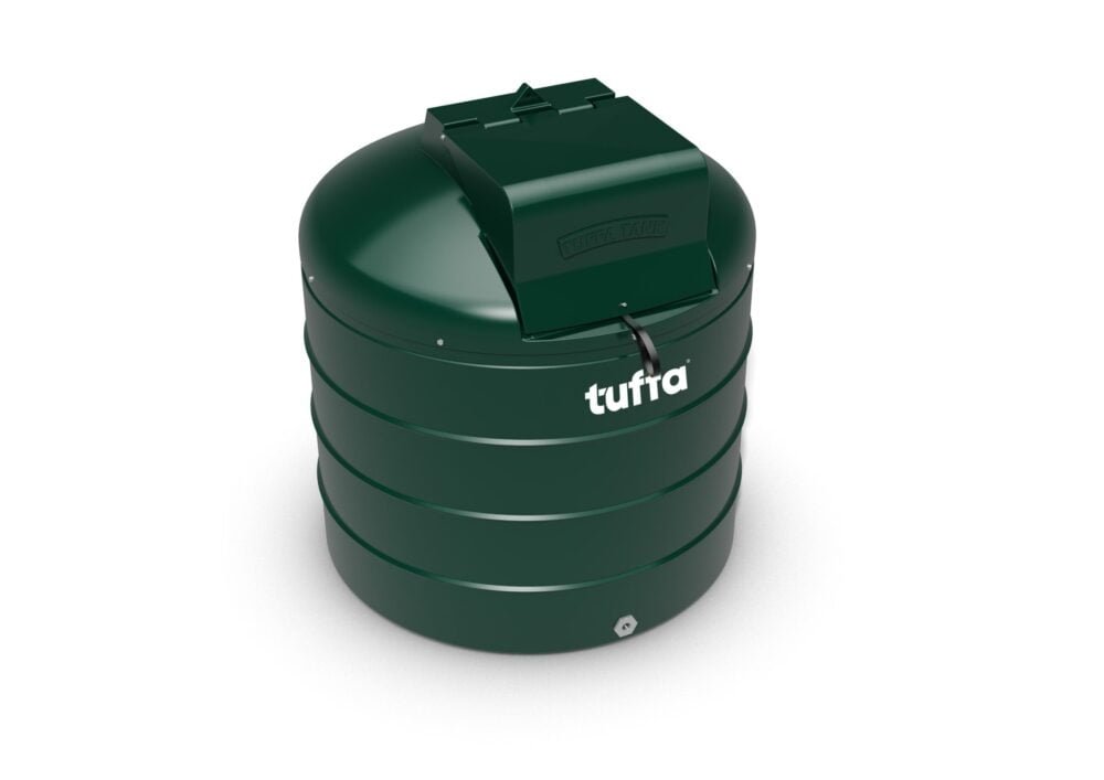 1200 Litre Plastic Bunded Fire Protected Tuffa Oil Tank