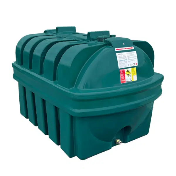 2400 Litre Plastic Single Skinned Oil Tank - Centurion