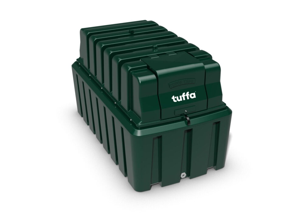 2440 Litre Plastic Fire Protected Bunded Tuffa Oil Tank - Image 3