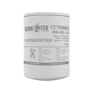Cim-Tek CT70060 Water & Particle Compact Filter Element