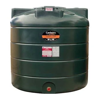 Carbery 1350 Litre Vertical Single Skin Plastic Oil Tank