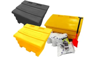 Conquer Icy Driveways with Grit Bins & Rock Salt Bins