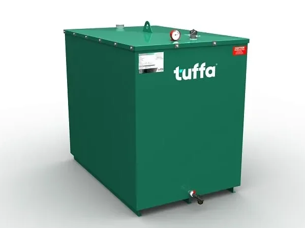 2300 Litre Steel Bunded Tuffa Oil Tank