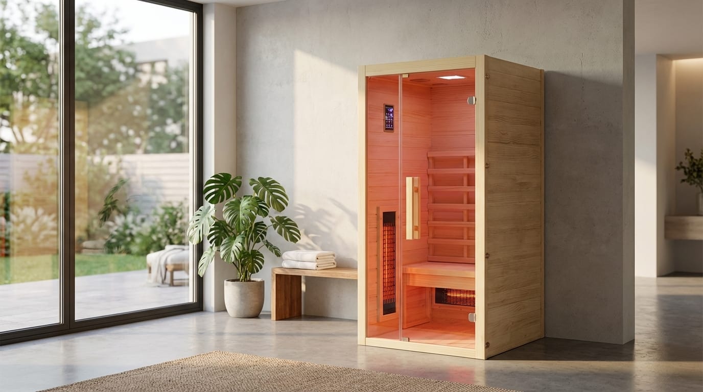 CenturaHeat Single Infrared Light Indoor Sauna