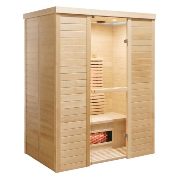 Double 2 Person Combination Bio Indoor Sauna