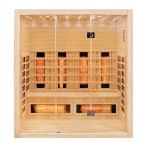CenturaHeat 4 Person Full Spectrum Infrared Indoor Sauna