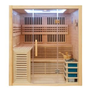 CenturaHeat 4 Person Combination Bio Indoor Sauna
