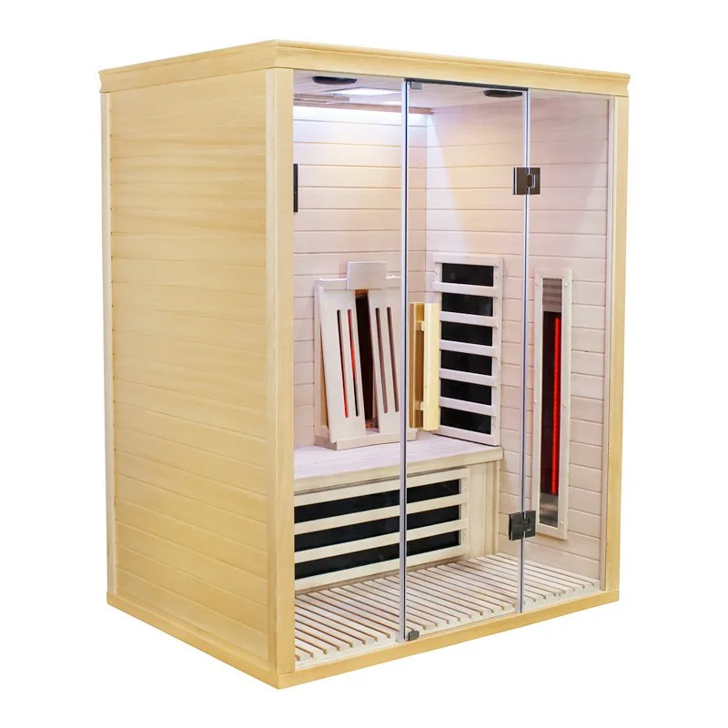 CenturaHeat 2 Person Full Spectrum Infrared Light Indoor Sauna - Image 5