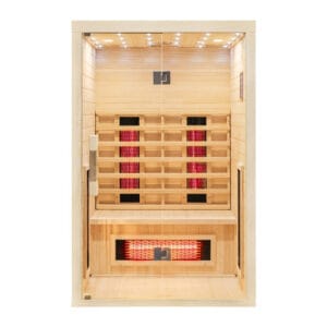 CenturaHeat Double 2 Person Far Infrared Indoor Sauna