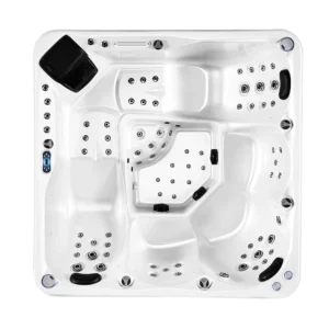 HydroTub 5S – White 5-Seater Hydrotherapy Spa Hot Tub