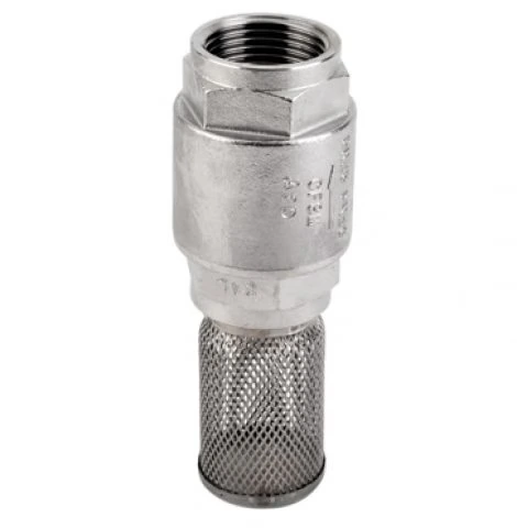 Stainless Steel Foot Valve and Strainer