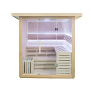 CenturaHeat 4 Person Steam Outdoor Garden Sauna