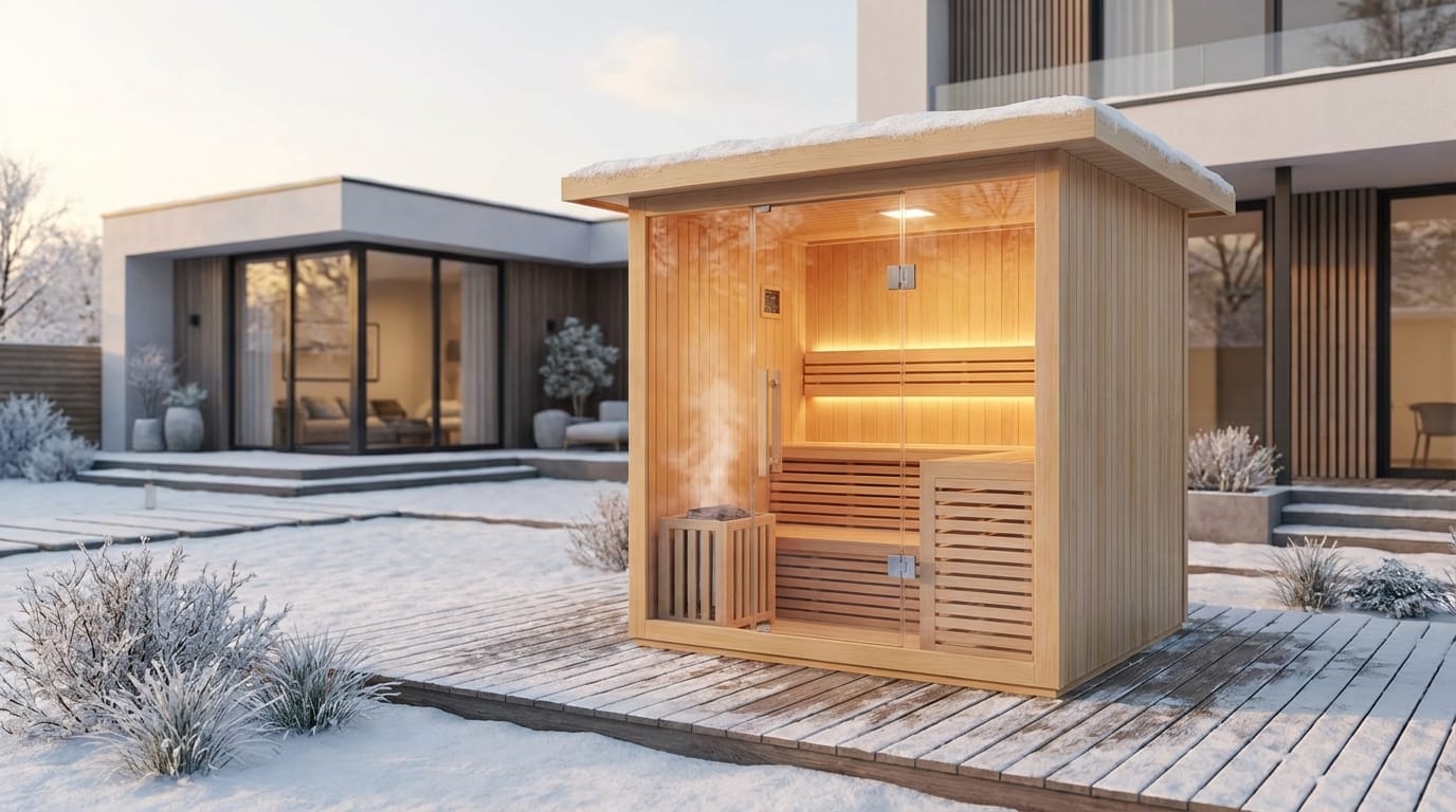 CenturaHeat 4 Person Steam Outdoor Garden Sauna 4 Person Steam Outdoor Garden Sauna