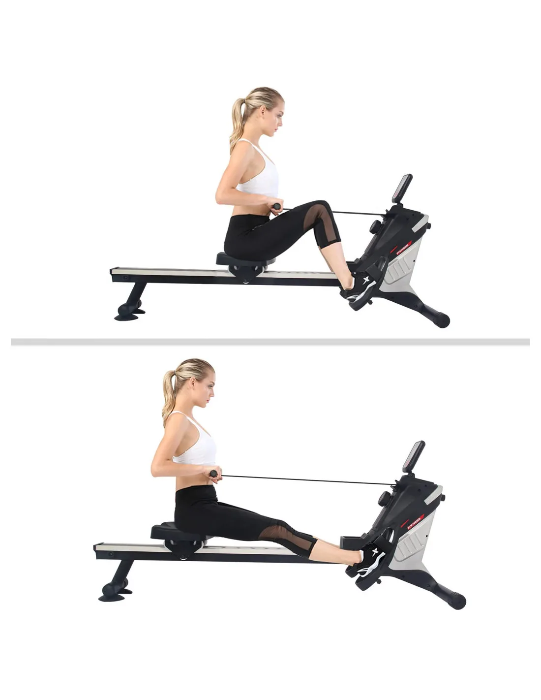 Magnetic Rowing Machine with Vertical Storage - Image 15