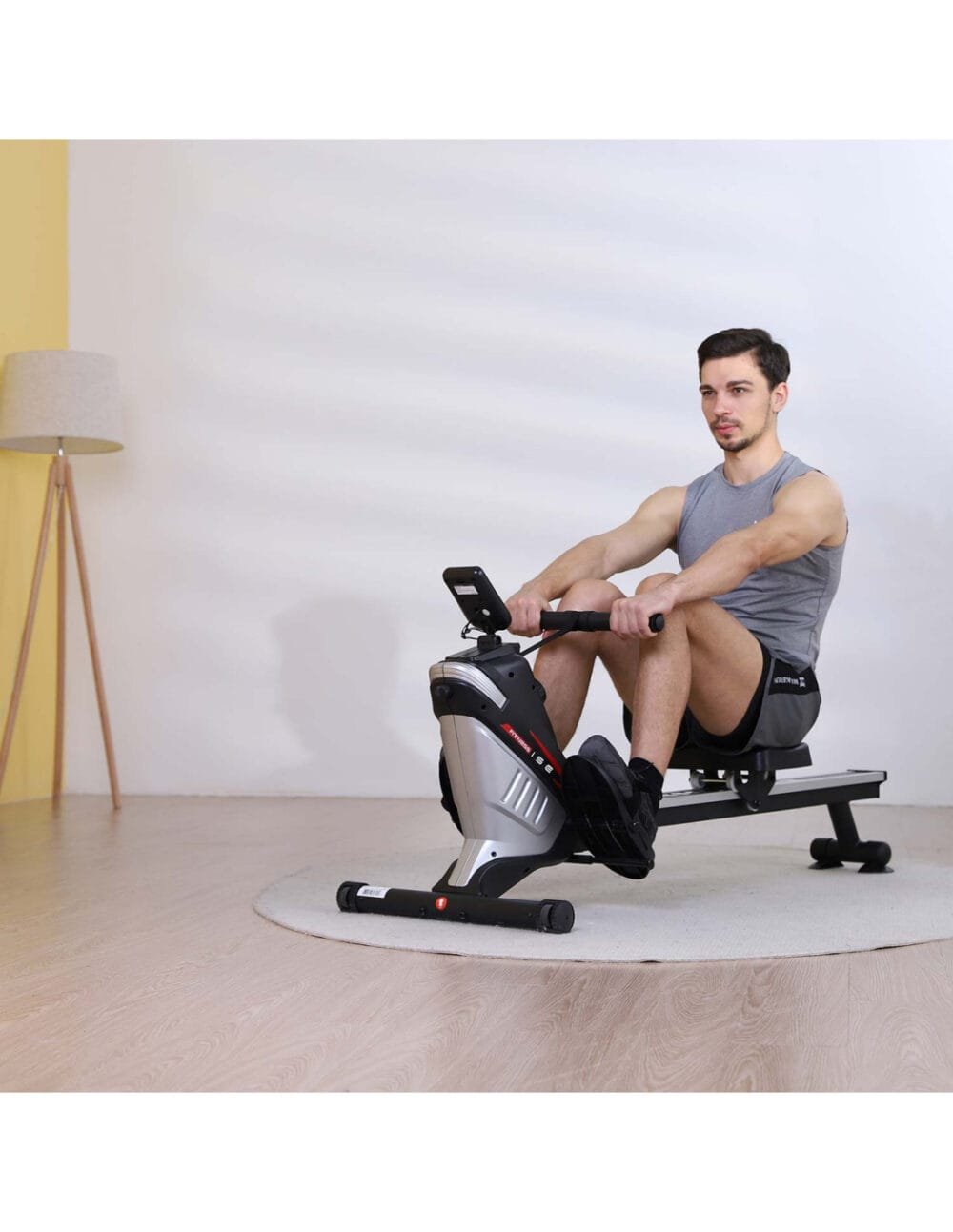 Magnetic Rowing Machine with Vertical Storage - Image 17