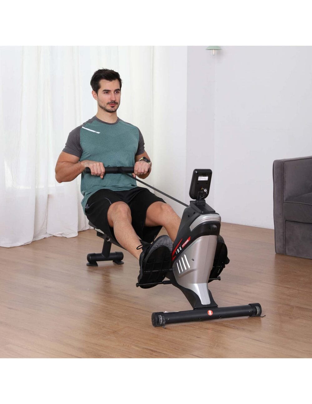 Magnetic Rowing Machine with Vertical Storage - Image 20